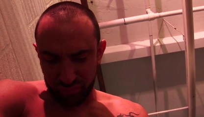 Aroused Hunk Rough Pounded in Ass at Work