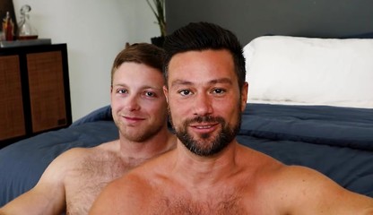 Kyle Denton Back at RandyBlue Bottoming For Beaux Matthews!
