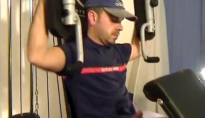 French Firefighter get Wanked his Big Cock by us despite of him !