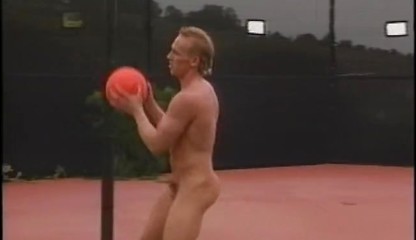 NUDE MEN CAN JUMP- 2 Jocks Play Strip Basketball