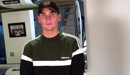 Cheeky Lad Flynn Peacock Wanks his Huge 8 Inch Cock & Cums for the 2nd Time!!