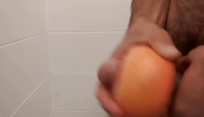 Black cook massage in doll
