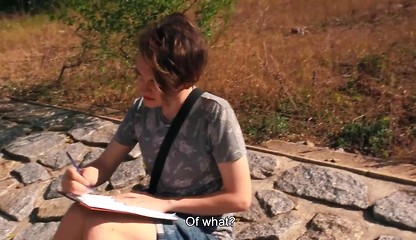 BigStr - Student Is Short On Cash But Luckily A Guy Pays Him For A Portrait & To See His Huge Cock