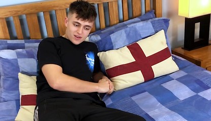 Young Stud Harrison spanking