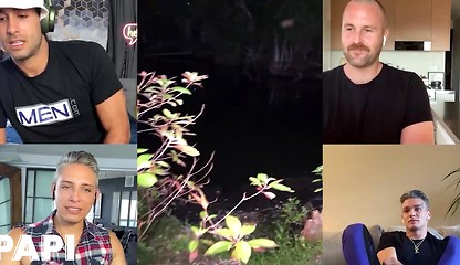Papi - Diego Sans & Luis Rubi Watch Themselves Fuck & Review Their Scenes With The Crew Members