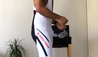 brazilian student from berlin in boots at the german gayheim casting audition
