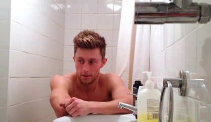 Young Straight Muscular Cameron