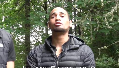 Hung Afro Cousins Terrance & Tremaine are Back!: American College Jocks In HOT Jerk Off DUO Action!