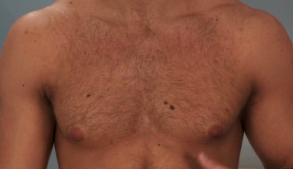 Straight Young Lad Leo Shows Off His Hairy Body and Hard Uncut Cock!