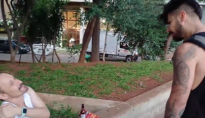 I met him in the square&comma; started talking and got my dick in at home&period;