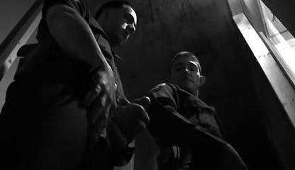 Dirk Caber Isnt Aware that he is Spied on while Masturbating